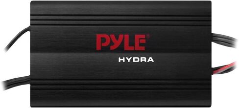 Pyle Marine Receiver Speaker Kit - 4-Channel Amplifier w/ 6.5" Speakers (4) Waterproof Poly Bag 3.5mm Jack RCA Adaptor for MP3/iPod & Volume Gain Remote Control & Power Protection Circuitry - PLMRKT4B in Saudi Arabia