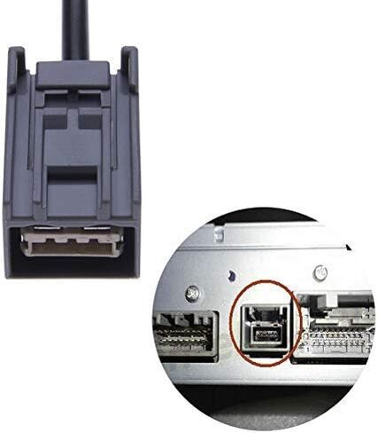 Keple USB Cable Adapter Vehicle Radio Stereo Audio USB Female Port Interface for Flash Drive Memory Stick MP3 or WMA Music Files in Honda Civic/Accord/Jazz/CR-V Car Models in Saudi Arabia