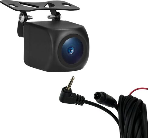 كاميرا احتياطية ايه اتش دي 1080P 4 دبابيس لستيريو السيارة المحمولة 2.5 ملم كاميرا احتياطية منفذ ايه في داش كام كيبل الكاميرا الخلفية، 23 قدم 4 دبابيس الى 2.5 ملم قابس ذكر in Kuwait