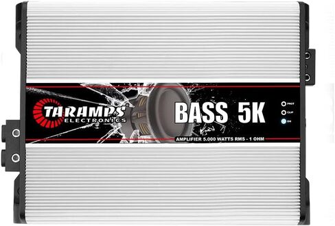 BASS5K 1 Ohm 5000W 1 Channel Amplifier Car Audio Class D in Kuwait