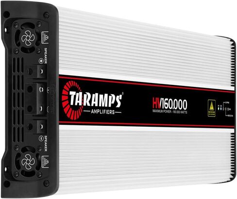 Taramps HV 160.000 Class D 1 Channel Max Power 160000 watts RMS at 0.5 Ohm, High Voltage Amplifier, Monoblock, Power Competition Sub-bass to Mid-High Car Audio System in Kuwait