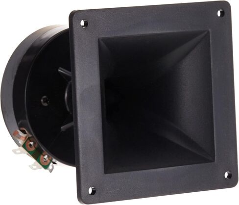 Pyle-Pro 4x4 Inch Speaker-Heavy Duty 150 Watt High Power Horn Audio Tweeter System w/ 25mm Voice Coil, 15 Oz Magnet Structure, 1kHz-18 kHz Frequency, 105 dB, 8 Ohm Impedance-Pyle (PH44) in Saudi Arabia