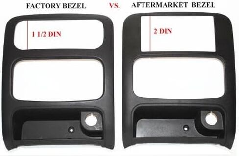 Double Din Dash Kit Aftermrket Radio Install Compatible with Jeep Liberty 2003-2007 with Premium Infiniti Sound Systems in Saudi Arabia