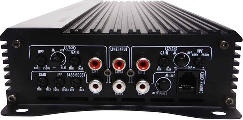 مضخم صوت للسيارة من فئة D بخمس قنوات Z1500.5D من Bass Rockers | 1500 واط، تردد 10-20 كيلو هرتز، 96 ديسيبل | رقمي، نطاق كامل، مصدر طاقة Mosfet، رائع لمكبرات الصوت ومكبرات الصوت in Kuwait