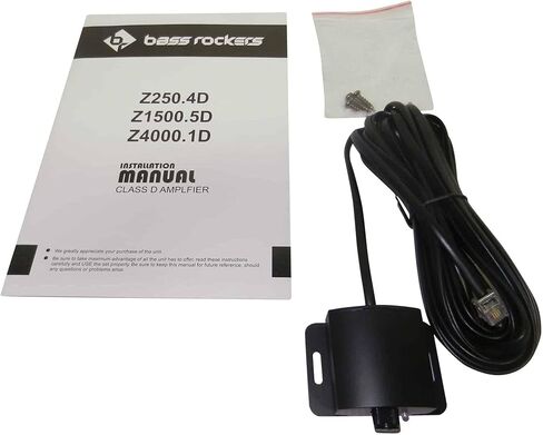 مضخم صوت للسيارة من فئة D بخمس قنوات Z1500.5D من Bass Rockers | 1500 واط، تردد 10-20 كيلو هرتز، 96 ديسيبل | رقمي، نطاق كامل، مصدر طاقة Mosfet، رائع لمكبرات الصوت ومكبرات الصوت in Kuwait