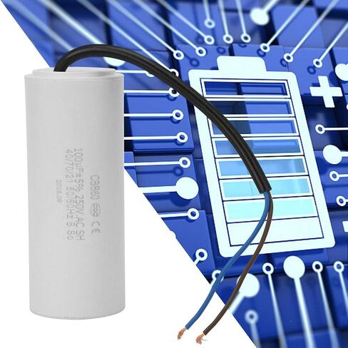 CBB60 Run Capacitor 250V AC 100uF 50/60Hz Capacitor for Motor Air Compressor in Saudi Arabia