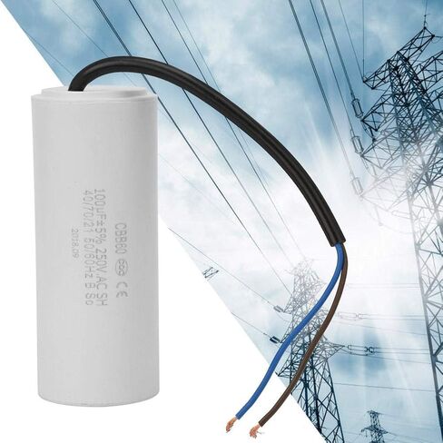 CBB60 Run Capacitor 250V AC 100uF 50/60Hz Capacitor for Motor Air Compressor in Saudi Arabia