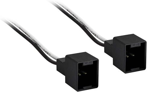 Metra Electronics - Chrysler/Dodge/Jeep 95-Up Spk Adapters 5.25 or 6.5in - Pair (82-6600) Metra Speaker Adaptors, Black | Bolt-in mounting brackets for factory openings, aftermarket 5.25 inch and 6.5 inch install, no cutting or drilling in Saudi Arabia