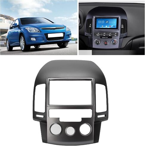 مجموعة أدوات عدادات السيارة، إطار لوحة السيارة، التحكم المركزي 2DIN، إطار تحويل لوحة DVD GPS لسيارة Hyundai I30 2009 in Saudi Arabia