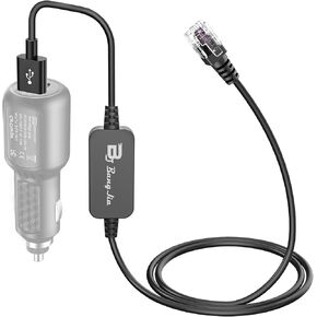 Radar Detector Cable,USB to RJ11 Power Cord for Uniden R3 R7 R1 Radar Detector Escort Redline 360c Max Solo Passport 9500ix 8500 X80 Beltronics 12V Car Lighter Adapter Cable (RJ11-6.56ft) in Saudi Arabia