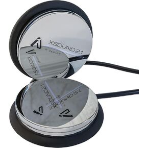 High Performance Helmet Speaker Headphones with a 3.5mm Earbud Audio Jack Compatible with Most Helmet Comm Systems - The XSound 2.1 R fits in Most Ski, Snowboard and Motorcycle Helmets