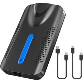 محول CarPlay اللاسلكي وAndroid Auto، 4 في 1 AI Box Lite لسيارات CarPlay السلكية أو Android Auto، اتصال ثنائي القناة، التوصيل والتشغيل، مع وظيفة Airplay MirroCast in Kuwait