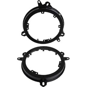 Metra 82-8148 6" to 6-3/4" Speaker Adapter for Select Toyota/Lexus/Scion 1998-Up Vehicles, Black & 72-8104 Speaker Connector for Select Toyota Vehicles