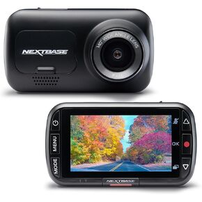 Nextbase 222 Dash Cam - Full 1080p/60fps HD Recording in Car Camera with Parking Mode, Night Vision, Automatic Loop Recording and Shock Sensor Protection