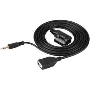 محول واجهة صوت وموسيقى USB، كيبل مساعد لصوت السيارة MP3، محول كيبل صوت AUX لسيارة مرسيدس بنز in Saudi Arabia