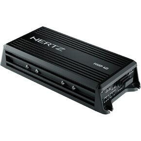 Hertz HMP-4D Marine & Powersports D-Class 4 Channel Amplifier 65 WRMS x 4 at 2-Ohm (IP64 Rated)