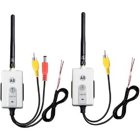 5.8 GHz Wireless Video Transmitter and Receiver Kit for The Vehicle Backup Camera and Car Rear View Parking Monitor in Saudi Arabia