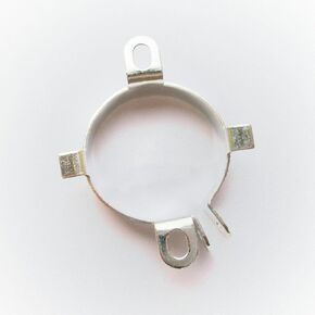 كاري 4X 25 مللي متر 1 "فيلم كهربائيا يمكن مكثف أنبوب المقبس الصوت أمبير لتقوم بها بنفسك مشبك معدني in Kuwait