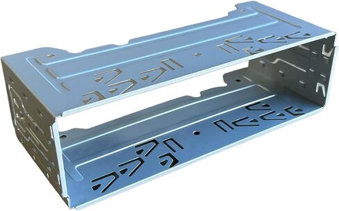 Speedstuff Universal Single Din 1 Din Stereo Radio Replacement Fitting Cage Sleeve Kit Installation in Saudi Arabia