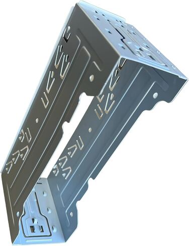 Speedstuff Universal Single Din 1 Din Stereo Radio Replacement Fitting Cage Sleeve Kit Installation in Saudi Arabia