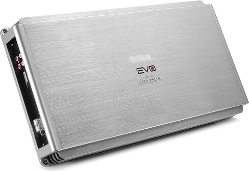 مختبرات Sound Storm EVO5000.1 EVO 5000 وات 1 أوم فئة مستقرة D مضخم صوت للسيارة أحادي الكتلة مع جهاز تحكم عن بعد في مضخم الصوت in Kuwait