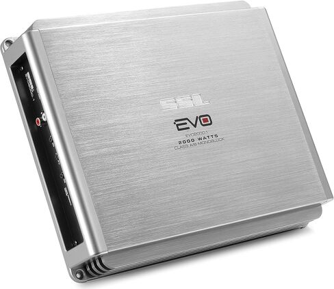 مختبرات Sound Storm EVO5000.1 EVO 5000 وات 1 أوم فئة مستقرة D مضخم صوت للسيارة أحادي الكتلة مع جهاز تحكم عن بعد في مضخم الصوت in Kuwait