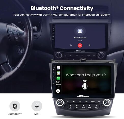 maXpeedingrods Car Stereo Radio for Honda Accord 7th 2003-2007, Wireless Apple Carplay Android Auto, 10.1 Inch IPS Touch Screen Head Unit, GPS Navigation, Bluetooth, WiFi, USB in Saudi Arabia
