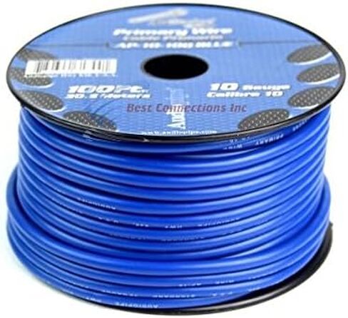 Audiopipe 10 Gauge Auto Primary Wire 100 Feet, AP-10-100 (Red) in Saudi Arabia