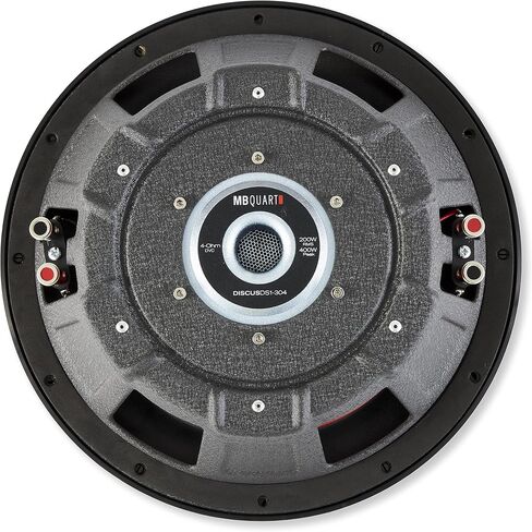MB Quart 800 Watt 12 Inch Slim Shallow Subwoofer Speakers with Dual 4 Ohm Voice Coils for Car and Truck Audio Systems, 2 Pack in Saudi Arabia