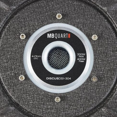 MB Quart 800 Watt 12 Inch Slim Shallow Subwoofer Speakers with Dual 4 Ohm Voice Coils for Car and Truck Audio Systems, 2 Pack in Saudi Arabia