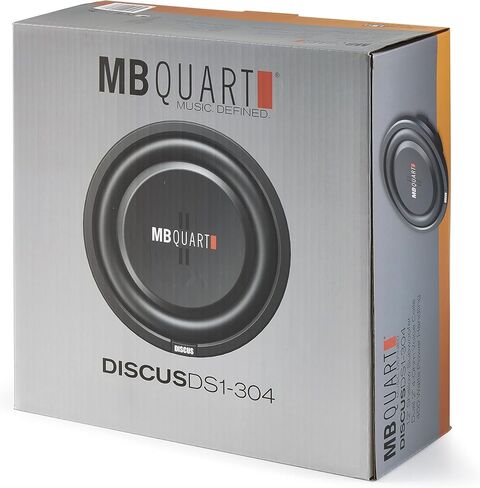 MB Quart 800 Watt 12 Inch Slim Shallow Subwoofer Speakers with Dual 4 Ohm Voice Coils for Car and Truck Audio Systems, 2 Pack in Saudi Arabia