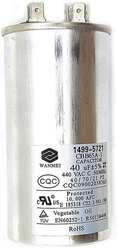 1499-5721 Run Capacitor for Air Conditioners in Saudi Arabia