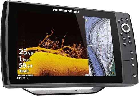 Humminbird 411440-1CHO Helix 12 Chirp MEGA DI+ GPS G4N CHO (Control Head Only) Fish Finder in Saudi Arabia