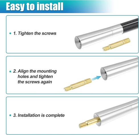 X AUTOHAUX Universal Car AM FM Radio Antenna Mast 12cm 4.7 Inch for Jeep in Kuwait