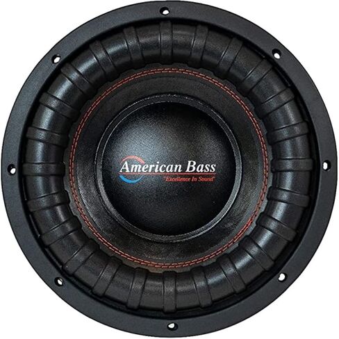 American Bass XD-1044 XD 10-inch Subwoofer 450 Watt RMS / 900 Watt Max Dual Voice Coil 4 Ohm Voice Coils 125 Oz Magnet in Kuwait