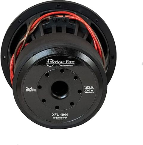 American Bass XD-1044 XD 10-inch Subwoofer 450 Watt RMS / 900 Watt Max Dual Voice Coil 4 Ohm Voice Coils 125 Oz Magnet in Kuwait