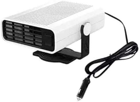 سخان سيارة محمول، 2023 ترقية مروحة سخان تلقائي، مزيل ضباب السيارة، تسخين سريع مزيل الصقيع بسرعة 12 فولت 150 وات مروحة سخان سيراميك أوتوماتيكية 3 منافذ توصيل في ولاعة السجائر باللون الأبيض in Kuwait