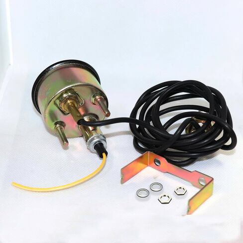 High-Precision 2" 52mm Water Temperature Gauge with Backlight - 100-250℉ Water Temp Thermometer Kit for DC12V Vehicles: Cars, Trucks, Boats, and More in Saudi Arabia