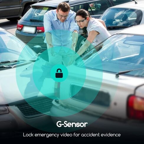 COOAU Mini Dash Cam, Dash Camera for Cars FHD 1920x1080P, Dashcam Front with 2" IPS Screen, Car Dash Camera Built-in Night Vision, Wide Angle, Supercapacitor, WDR, G-Sensor, Loop Record (M53) in Kuwait