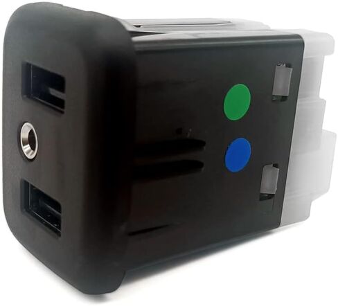 واجهة منفذ USB مزدوجة ONUNIQ 13519224 مقبس AUX متوافق مع بويك كاديلاك شيفروليه جي إم سي 2016 2017 2018 in Kuwait