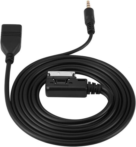 محول واجهة صوت وموسيقى USB، كيبل مساعد لصوت السيارة MP3، محول كيبل صوت AUX لسيارة مرسيدس بنز in Saudi Arabia