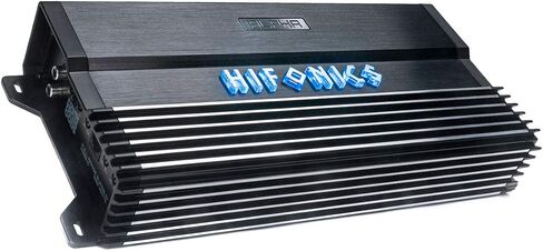 مضخم صوت للسيارة Hifonics A2500.5D Alpha 2500 Watt 5 Channel، مضخم صوت هجين Super D-Class مع مصدر طاقة MOSFET وجهاز تحكم عن بعد in Kuwait