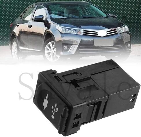 محول منفذ USB AUX من سويال 86190-0R010 متوافق مع تويوتا كامري كورولا راف 4 ياريس افالون سيينا او اي ام # 861900R010 مقبس صوت ستيريو اصلي مناسب لعام 2014 - 2017 هاي لاندر غاز 2013 in Kuwait