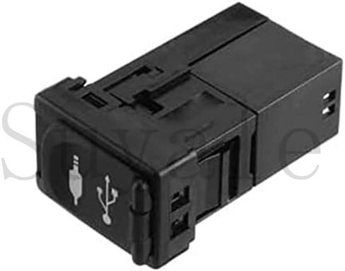 محول منفذ USB AUX من سويال 86190-0R010 متوافق مع تويوتا كامري كورولا راف 4 ياريس افالون سيينا او اي ام # 861900R010 مقبس صوت ستيريو اصلي مناسب لعام 2014 - 2017 هاي لاندر غاز 2013 in Kuwait