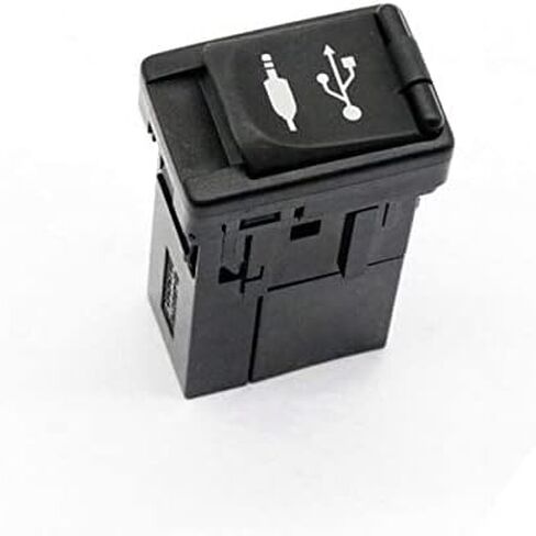 Zoucsj 86190-0R010 USB AUX محول منفذ جاك متوافق مع Toyota Camry Corolla Rav4 Yaris Avalon Sienna OEM # 861900R010 مقبس صوت ستيريو أصلي in Kuwait