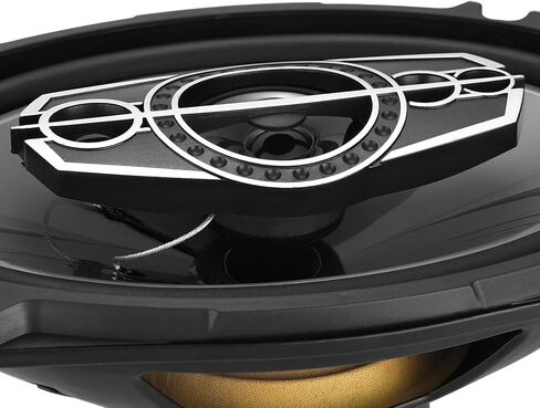 6 x 9 5-Way Car Coaxial Audio Speakers (Pair), w/PEI Dome Tweeters in Kuwait