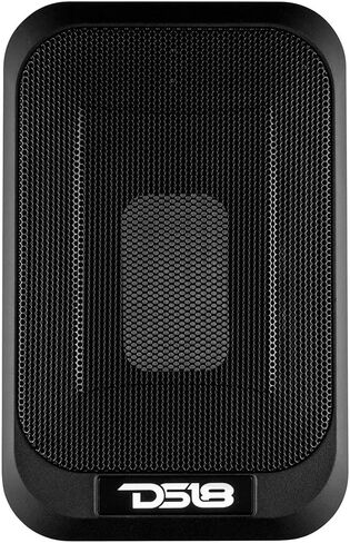 DS18 SQBASSx2 7x9 UnderSeat Slim Amplified Car/Truck Subwoofer with a 4x6 Passive Radiator 1200W Peak Power / 230W RMS - Remote BASS Knob Included - Powered Sub in Ported Enclosure for Tight Spaces in Saudi Arabia