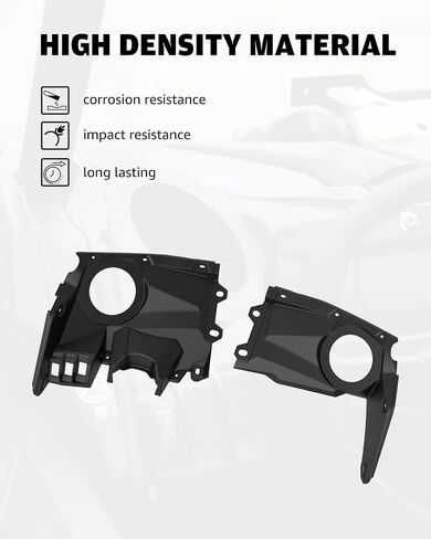 A & UTV PRO Front Dash Speaker Pods, 6.5 inch Speaker Enclosure Panels for 2017-2023 Can Am Maverick X3 / X3 Max Stereo System in Kuwait