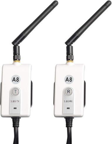 5.8 GHz Wireless Video Transmitter and Receiver Kit for The Vehicle Backup Camera and Car Rear View Parking Monitor in Saudi Arabia