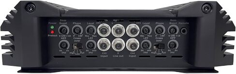 Orion XTR Series XTR1000.4 مضخم صوت عالي الطاقة A/B ذو 4 قنوات - 1000 وات RMS، 2/4 أوم ثابت، تمرير عالي/منخفض، تحكم في تعزيز الجهير، مصدر طاقة MOSFET، مقبض جهير متضمن، صنع في كوريا in Kuwait